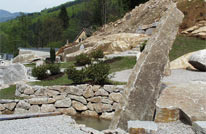Bild Granitlehrpfad im Steinbruch Raumünzach